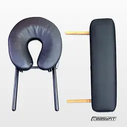 Масажний стіл EasyFit ZenRest-2 кушетка складна Чорна з чохлом - мініатюра 11