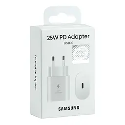 Зарядний пристрій No Brand Type-C PD 3.0 PPS Max 25W White (33047_2955464) - мініатюра 2