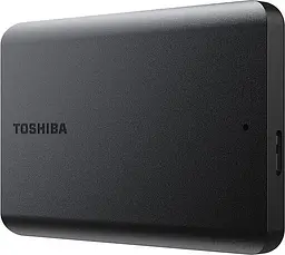 Зовнішній жорсткий диск Toshiba Canvio Basics 2022 2.5" 2TB USB 3.2 Black (HDTB520EK3AA) - мініатюра 2