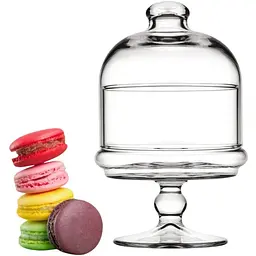 Цукерниця Pasabahce Patisserie на ніжці з кришкою 19 см (96878) - мініатюра 3