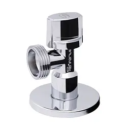 Кран приладовий кульовий SD Forte 1/2"х3/4" SF340W1520 - мініатюра 1