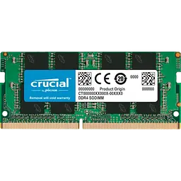 Оперативна пам'ять Crucial 8GB SODIMM DDR4 3200MHz (CT8G4SFRA32A)