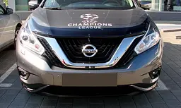 Дефлектор капоту мухобійка для NISSAN MURANO 2015-