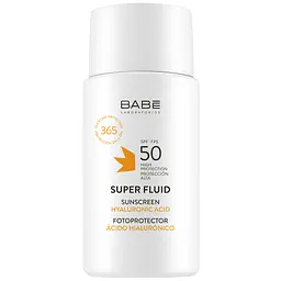 Уцінка. Сонцезахисний флюїд для обличчя Babe Laboratorios Sun Protection SPF 50, 50 мл (8437014389449) 