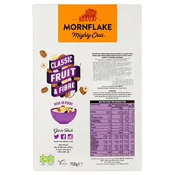Пластівці пшеничні Mornflake сухофрукти-горіхи 750 г (600885) - мініатюра 2