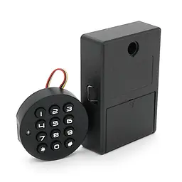 Електронний замок PiPo PF029+PBF20 для шаф і висувних ящиків з кодовим паролем, 3*AAA, Φ50.5 x 21 mm