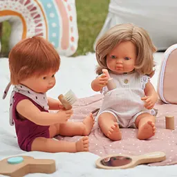Лялька-пупс анатомічна Miniland, дівчинка-європейка, 38 см - мініатюра 4
