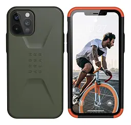 Чохол протиударний UAG Civilian 11235D117272 (Original) для iPhone 12/12 Pro (6.1") Olive Drab - мініатюра 6