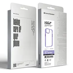 Чохол ArmorStandart UNIT2 для Apple iPhone 12 / 12 Pro Lavender - мініатюра 4