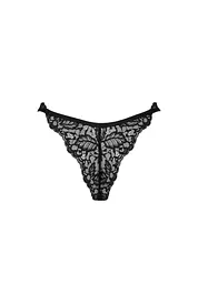 Трусики Obsessive Bellastia XL/2XL чорний - мініатюра 8