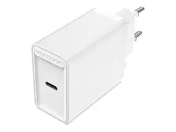 Мережевий зарядний пристрій Vention USB Type C + QC4.0 20 W White (FADW0-EU)