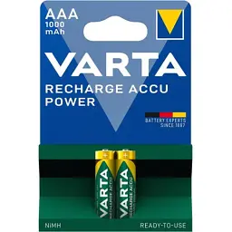 Акумулятор Varta Rechargeable Accu 1000mAh NI-MH * 2 (05703301402)