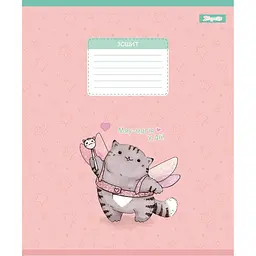 Набір зошитів 1 вересня Meow Cat А5, 12 аркушів 25 шт. (768149) - мініатюра 2