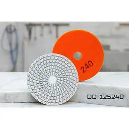 Круг алмазний Alloid Building Tools шліфувальний на липучці 125 мм зерно 240 (DD-125240) - мініатюра 9