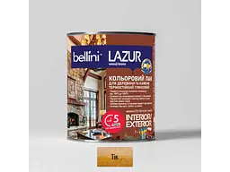 Лазур BELLINI 750мл для деревини Тік