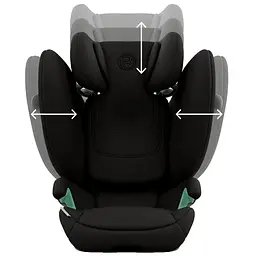 Автокрісло  Cybex Solution G2 Magic Black (524000649) - мініатюра 7