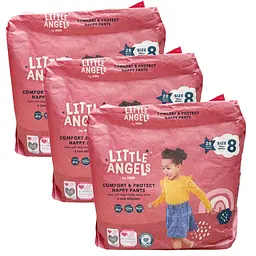 Підгузки-трусики Little Angels Comfort & Protect 8 (18+ кг), 84 шт