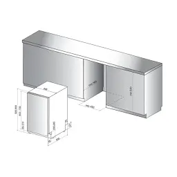 Посудомоечная машина WHIRLPOOL WSIO 3034 PFEX - миниатюра 9