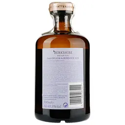 Джин Berkshire Botanical Dandelion & Burdock Gin, 40,3%, 0,5 л - мініатюра 3