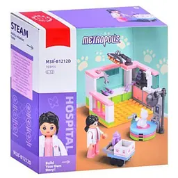 Конструктор дитячий Metropolis Hospital Bambi M38-B1212D 103 деталь