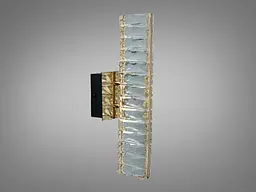 Бра настінне LED Diasha D88010/B-320G, 8 Вт, золото, кришталь - мініатюра 4