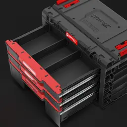 Ящик для інструментів Qbrick SYSTEM PRIME DRAWER 3 TOOLBOX BASIC IP66 542x335x369 мм 5901238262282 - мініатюра 2