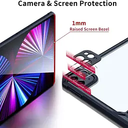 TPU+PC чохол Xundd Stand c посиленими кутами для Apple iPad Pro 11 (2020-2022) Чорний - мініатюра 5