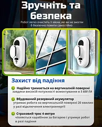 Робот для миття вікон, серветки для робота мийника вікон (круглі) 4 шт - мініатюра 10