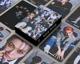 Ломо Карти Lomo Card China Stray Kids / SKZ Стрей Кідс голографічні СС C SK 11 - мініатюра 3