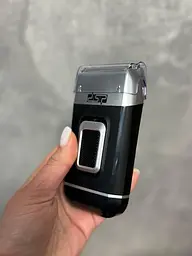 Бездротова електробритва шейвер DSP 60102 бритва для вологого та сухого гоління акумуляторна бритва 5 Вт Чорний - мініатюра 4