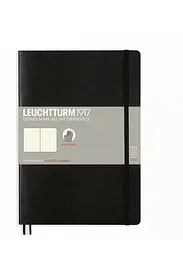 Блокнот Leuchtturm1917 Composition (B5), М'яка обкладинка, чорний, крапка (349298)