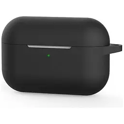 Чохол для навушників Blueo AirPods Pro Silicone Case+Carbine [Black] [45696] - мініатюра 2