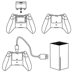 Акумулятор IPega для Xbox series X/S (PG-XBX001) [56137] - мініатюра 6