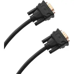 Кабель мультимедійний VGA M to VGA M 1.0m 1080p60Hz black HP (HP_DHC-VG100-1M) - мініатюра 2