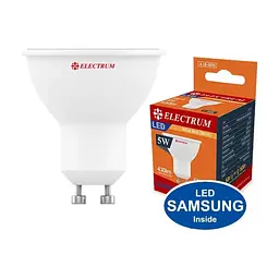 Лампочка Electrum MR-16 ELECTRUM 5W GU10 3000K (A-LR-0070) - мініатюра 3
