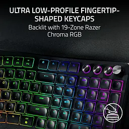 Клавіатура Razer Pro Type Ergo 118 key USB-A/WL/BT EN RGB Black (RZ03-05440100-R3M1) - мініатюра 7