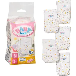 Підгузки для ляльки Baby Born 5 шт. (838358)