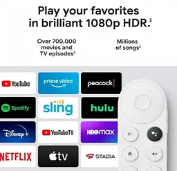 Приставка Google Chromecast with Google TV (HD) 2022 - мініатюра 4