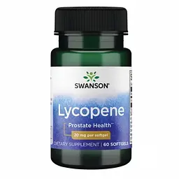 Лікопін Swanson (Lycopene) 20 мг 60 мʼяких капсул