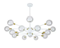 Люстра молекула в стилі лофт Levistella 7526078-16 WH