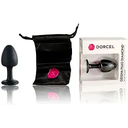 Анальна пробка Dorcel Geisha Plug Diamond M з кулькою всередині - мініатюра 4