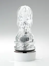Мастурбатор Tenga Aero Silver Ring прозорий - мініатюра 4