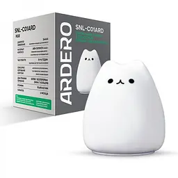 Світильник нічник Ardero SNL-C01ARD RGB силіконовий (80136) - мініатюра 2