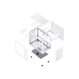 Корпус для ПК JONSBO C6 MAX White - мініатюра 11