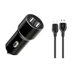 Автомобільний зарядний пристрій XPRO CCBX 24W PD+QC сірий (24218-01) - мініатюра 4