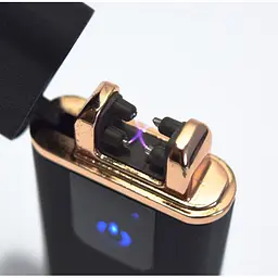 Електроімпульсна запальничка Lighter 750 дугова usb запальничка - мініатюра 6