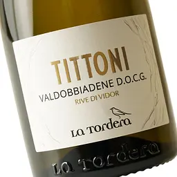 Вино ігристе La Tordera Prosecco Rive Di Vidor Valdobbiadene DOCG Tittoni Spumante Dry біле сухе 11.5% 0.75 л (1056) - мініатюра 5