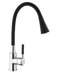 Змішувач для кухні Kroner KRM Kuche - C132BLK (CV033126) - мініатюра 1