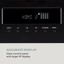 Підсилювач Auna AMP-H260 5.1 2x100 Вт (10035180) - мініатюра 6