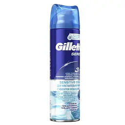 Гель для гоління Gillette Series Sensitive Cool 200 мл - мініатюра 2